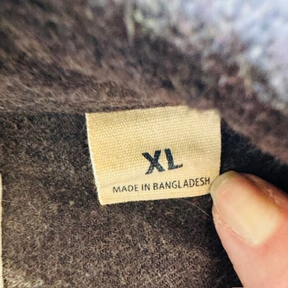 Red‎ Head Brand Co Button Up Long Sleeve Shirt Men's X-Large Brown - Picture 9 of 10